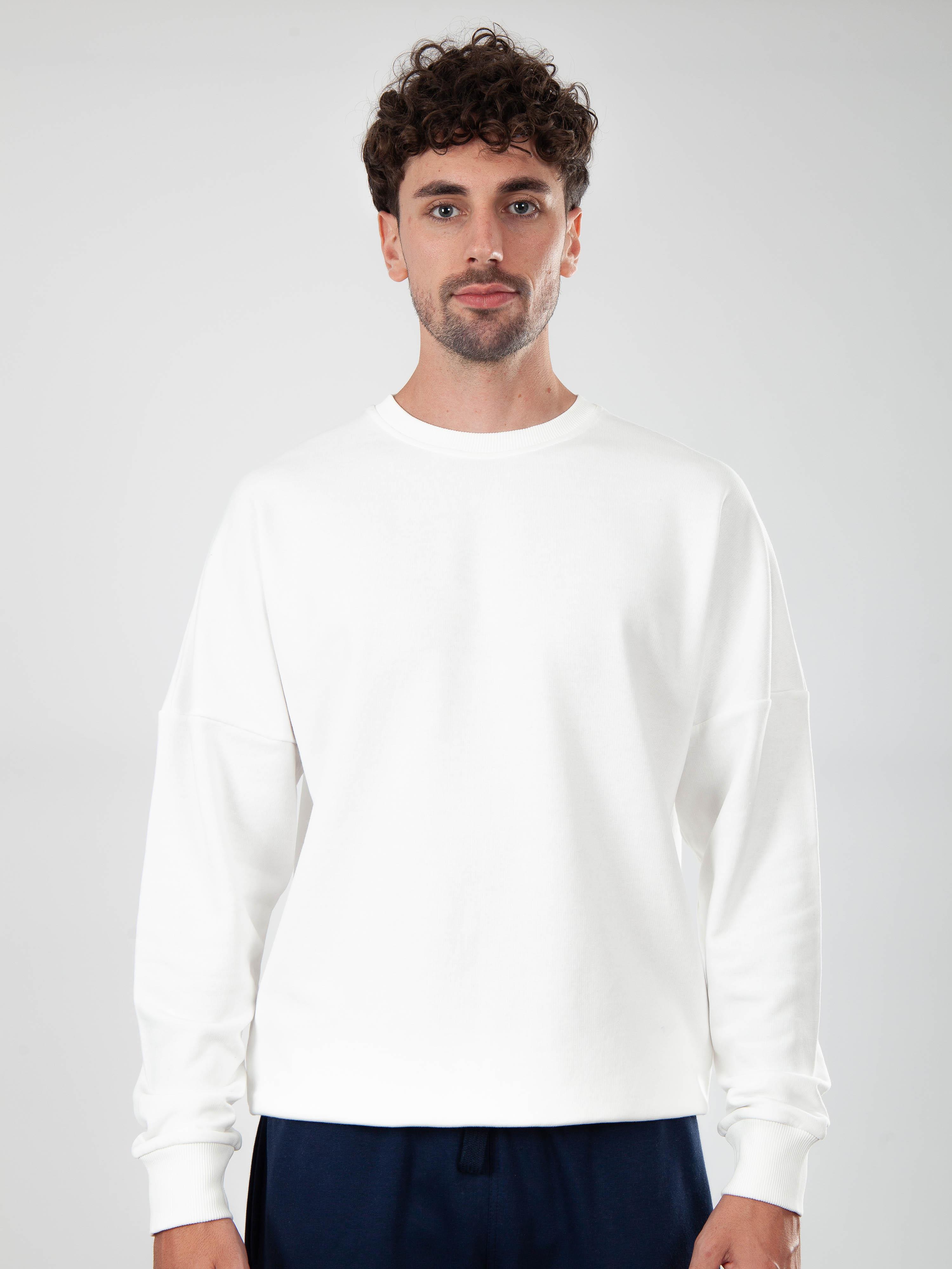 Oversize - Sıfır Yaka Sweatshirt
